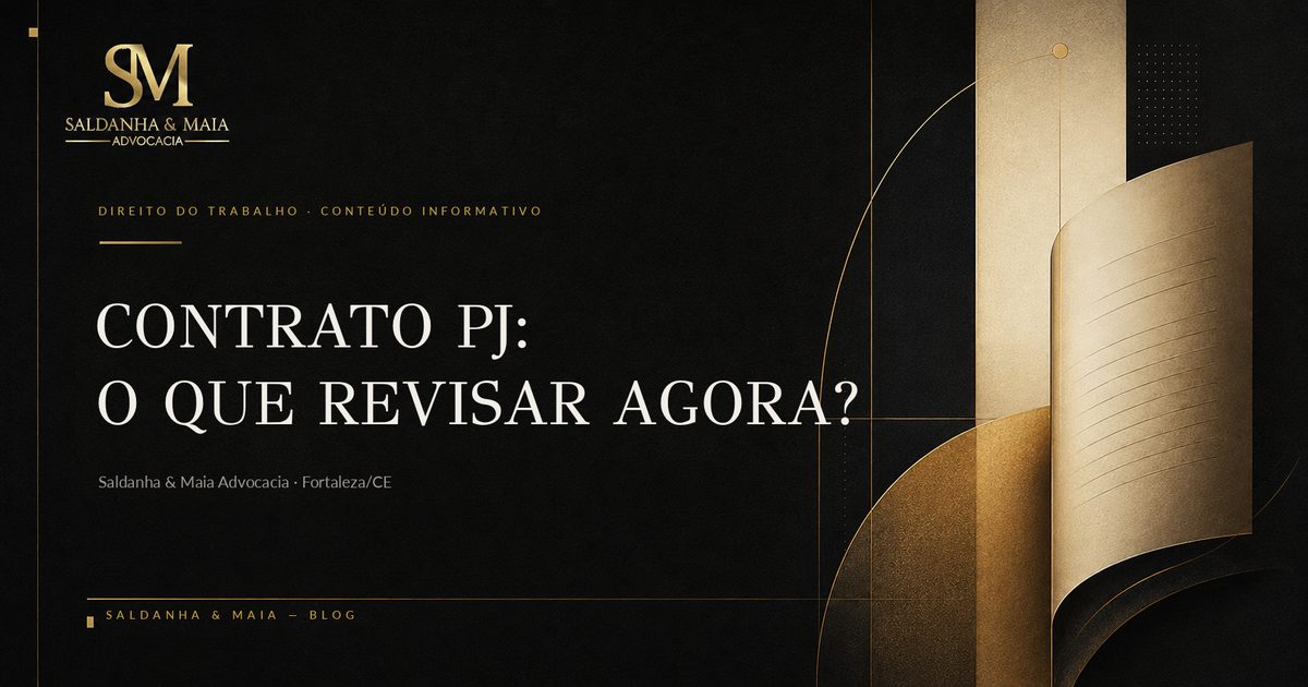 Imagem de capa: Contrato PJ: o que revisar agora?