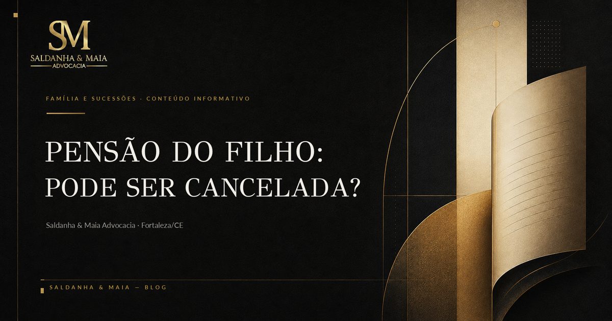 Imagem de capa: Pai quer cancelar a pensão do filho: o que fazer?